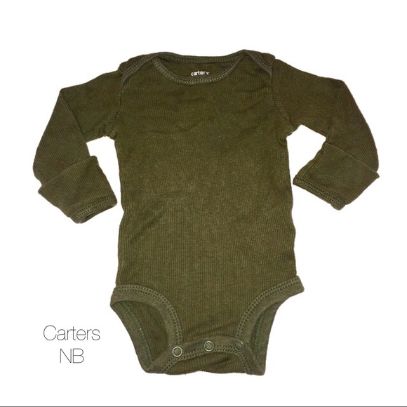 carters ribbed onesie